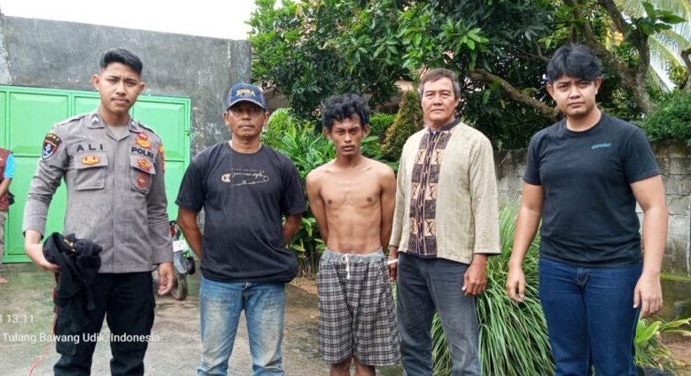 Tekab 308 Presisi Polres Tulang Bawang Barat Tangkap Pelaku Curanmor, Barang Bukti Diamankan