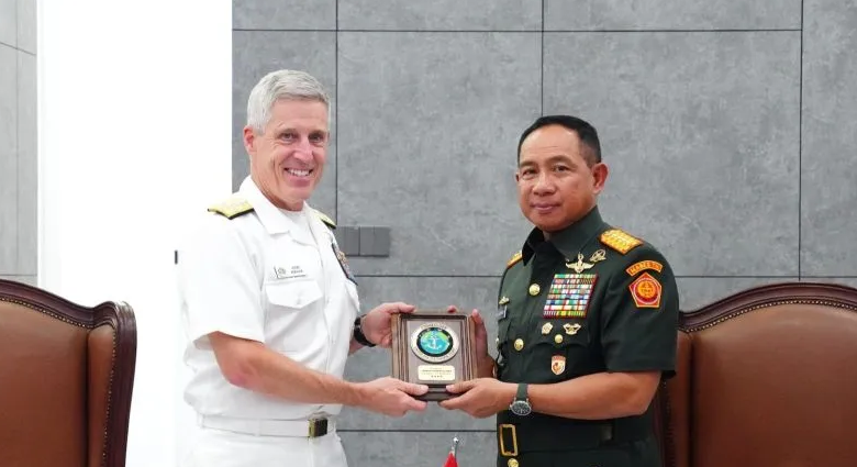 Panglima TNI dan Panglima Armada Pasifik AS Bahas Penguatan Kerja Sama Militer