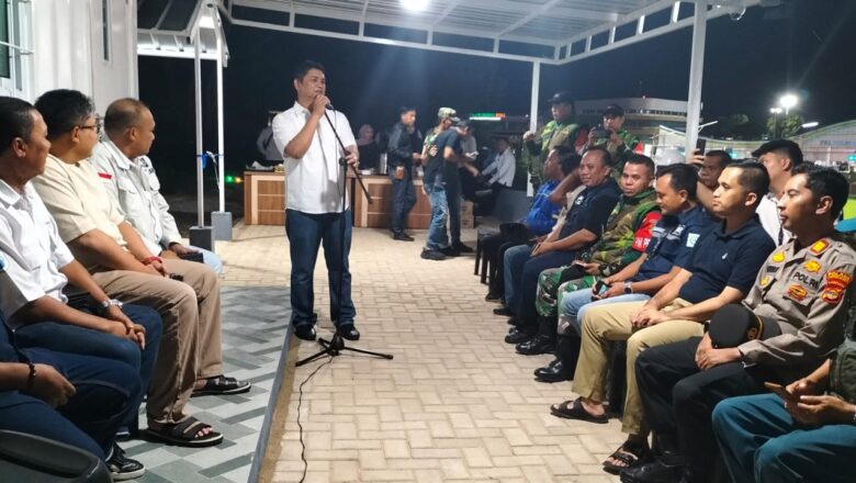 GM ASDP Cabang Bakauheni Bersama Kapolres Lamsel Resmikan Pos Pantau Angleb 2025