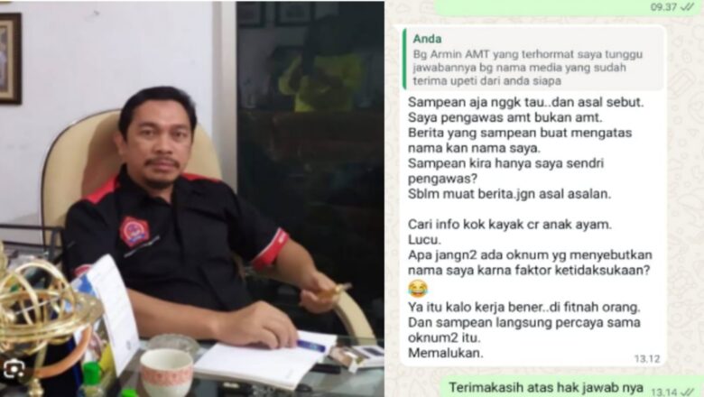 Wahyudi Mengecam Keras Adanya Oknum AMT Pertamina Terkesan Lecehkan Profesi Wartawan Sebut Informasi Berita Media Seperti Mencari Anak Ayam