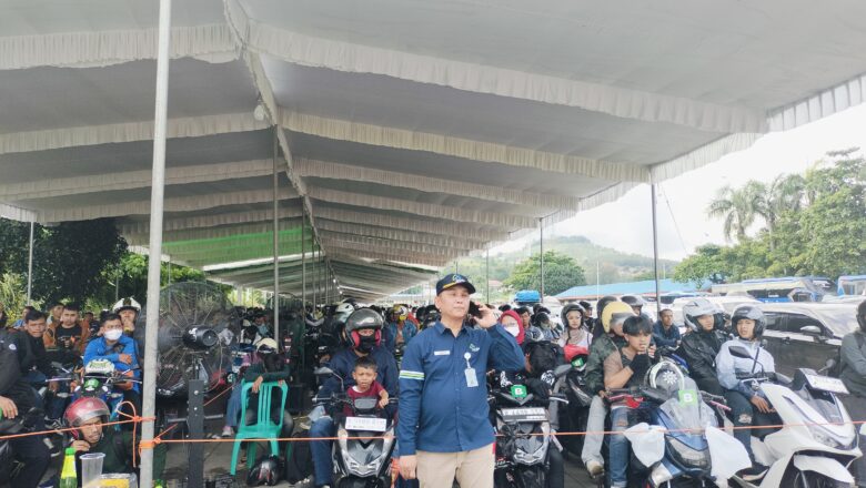 Arus Balik Lebaran di Pelabuhan ASDP Bakauheni mulai di padati kendaraan Roda Dua