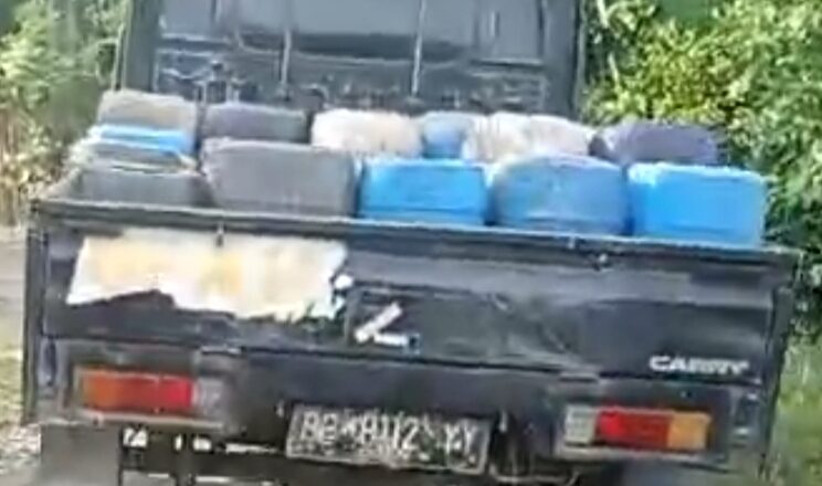 Diduga SPBU Sebaya Kalianda Layani Pengecoran BBM Pertalite