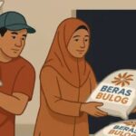 Lapor Pak Bupati Dendi Ramadhona Pembagian Bansos Beras di Desa Baturaja Tidak Sesuai Aturan