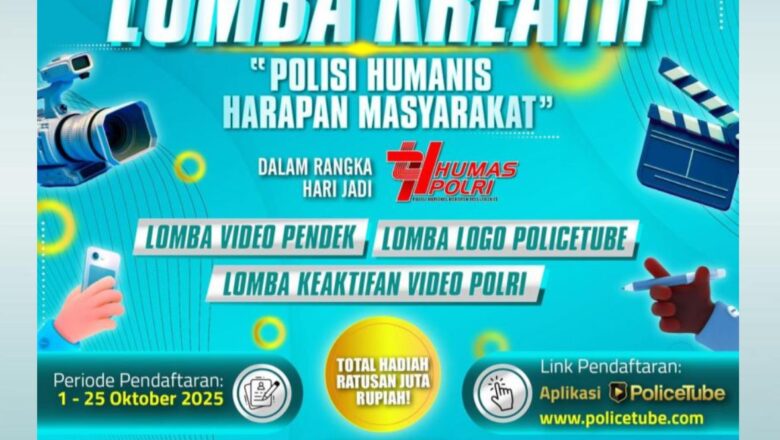 Divisi Humas Polri Gelar Lomba Kreatif, Dalam Rangka HUT Humas Polri KE-74 Tahun 2025