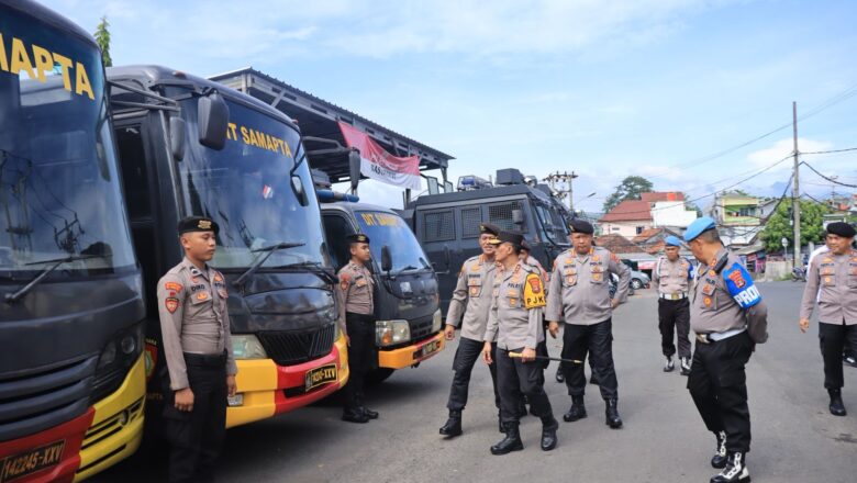 Kapolda Lampung Cek Kesiapan Personel Dan Sarana Prasarana Ditsamapta Dan Ditpamobvit Polda Lampung