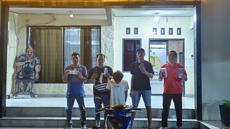 Polsek Penengahan Tangkap Pelaku Curas yang Aniaya Dua Pelajar di Tetaan