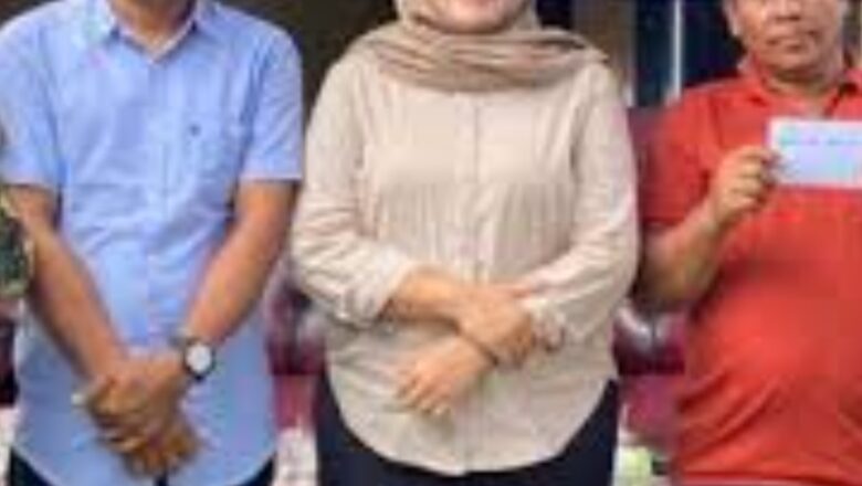 Tidak Terima Pembangunan Jalan Palas Pasemah di Beritakan, Yuti Rama Yanti ketua komisi III DPRD Dari Fraksi Gerindra  Rampas Hp dan Ancam Wartawan