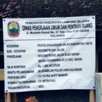 CV.Purta Gupit Mandiri Laksanakan pekerjaan Asal Asalan,Andry Setiyoko PPK Dinas PUPR Lam Sel Kecewa