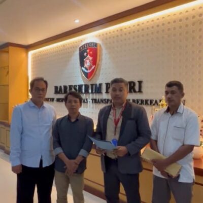 Korban Penipuan Scam Trading Dari Lampung Mendatangi Mabes Polri