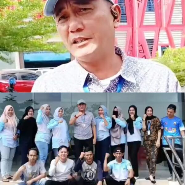 Jumat Bersih, DPMPTSP Lampung Selatan Gelar Aksi Bersih dan Penataan Lingkungan di Mall Pelayanan Publik