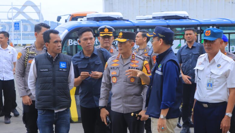 Kapolda Lampung Irjen Pol Helfi Assegaf cek kesiapan pelabuhan bakauheni jelang operasi ketupat krakatau 2026