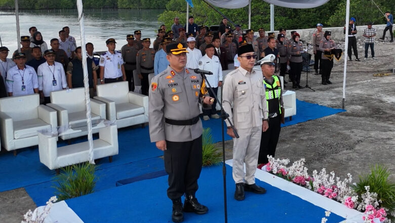 Operasi Ketupat Krakatau 2026 Dimulai, Kapolres Lamsel Tekankan Sinergi dan Pelayanan Prima