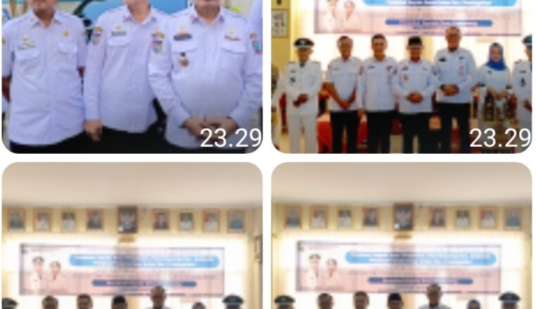 Supriyanto Sekdakab Lamsel Sampaikan Pesan Untuk 4 PLT Kades yang di Lantik