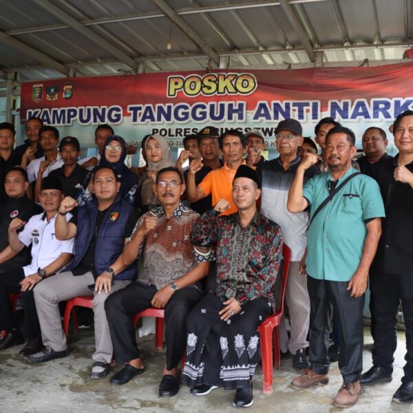 Polres Pringsewu Gencarkan Edukasi Narkoba, Kampung Tangguh Gadingrejo Timur Jadi Percontohan