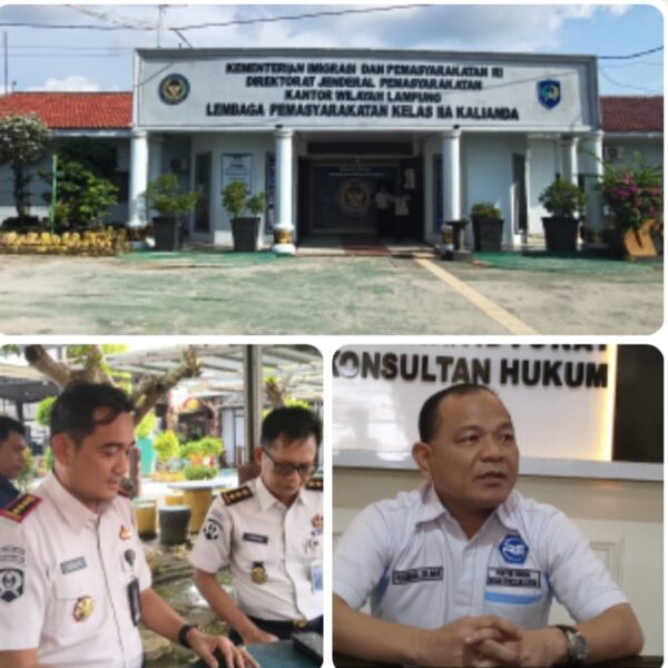 Viral Dugaan Pungli di Lapas Kalianda, Publik Desak APH Bongkar Dugaan “Permainan” di Balik Tembok Penjara