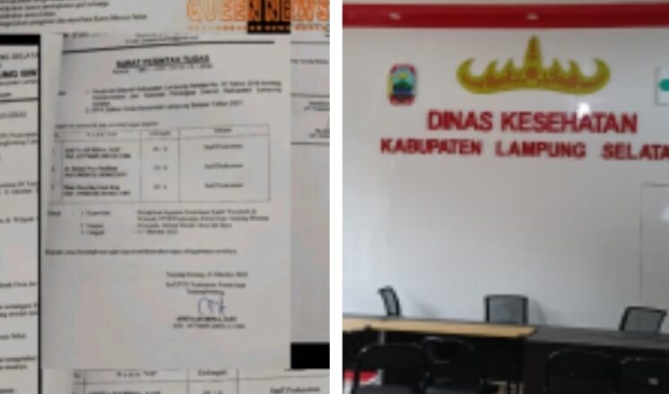 Terbongkar Diduga Dinkes Lampung Selatan Buat SPJ Bodong