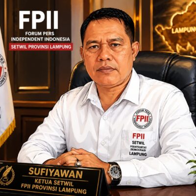 Ketua Setwil FPII Provinsi Lampung Soroti Dugaan Pelecehan terhadap Profesi Wartawan, Minta Semua Pihak Hormati UU Pers.