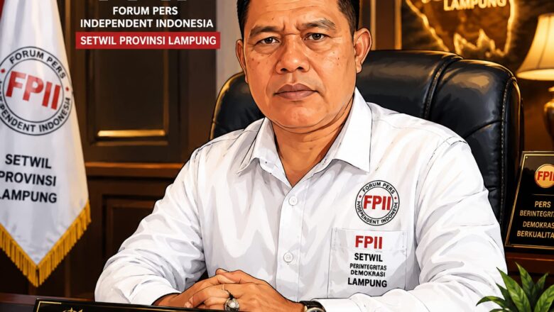 Ketua Setwil FPII Provinsi Lampung Soroti Dugaan Pelecehan terhadap Profesi Wartawan, Minta Semua Pihak Hormati UU Pers.