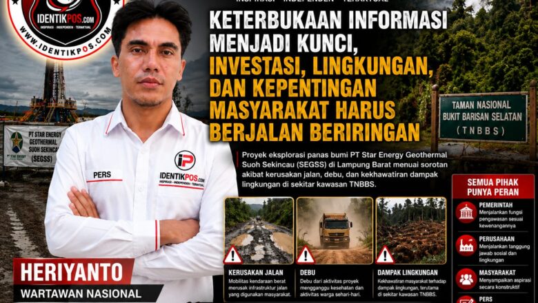 Keterbukaan Informasi Menjadi Kunci, Investasi, Lingkungan, dan Kepentingan Masyarakat Harus Berjalan Beriringan