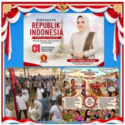 Dari Natar, Ketua DPRD Lampung Selatan Serukan Persatuan dan Gotong Royong di HUT ke-81 RI