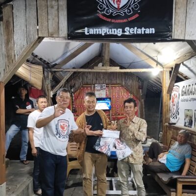 Alfani Joando dan Indrawan Raih Juara Dua Turnamen Orado Garasi CUP 1 Kedaton Kalianda
