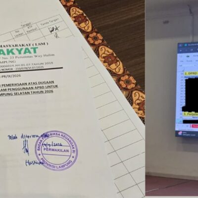 LSM PRO RAKYAT “Ketuk Pintu” BPK RI Lampung, Anggaran Perjadin DPRD Lamsel Harus Diperiksa