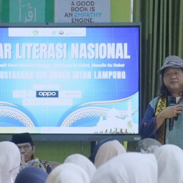 Gandeng Duta Baca Indonesia, UPT Perpustakaan UIN Raden Intan Lampung, Sukses Gelar Gebyar Literasi Nasional 2026