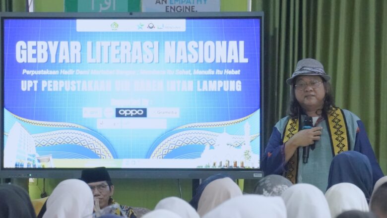 Gandeng Duta Baca Indonesia, UPT Perpustakaan UIN Raden Intan Lampung, Sukses Gelar Gebyar Literasi Nasional 2026
