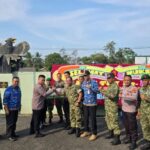 Kapolsek Tanjung bintang Geruduk Posramil Koramil Tanjung bintang,Berikan Ucapan Selamat Dihari Jadi TNI Ke 81